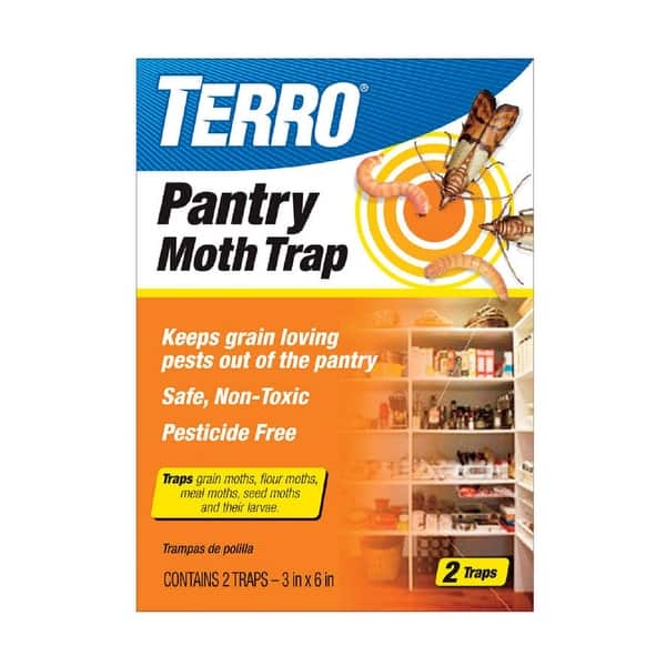 Terro T2900 Pesticide-Free Pantry Moth Trap, 4.875 x 11.0, 2-Pack - 2  Pack - Bed Bath & Beyond - 25488304