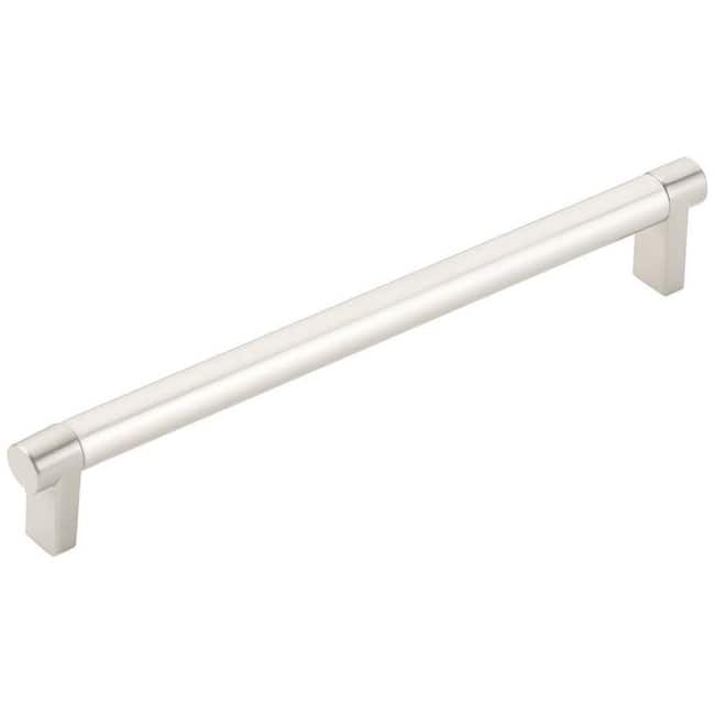 Emtek 84056.REC.SM Smooth 8" Center to Center Bar Cabinet Pull with
