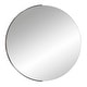 preview thumbnail 3 of 8, Allan Andrews Framed Silver Round Decorative Dante Wall Mirror - 30" Diameter x 1.1/2"