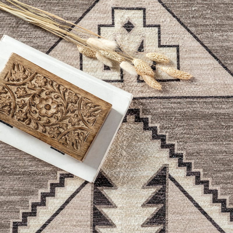 Nuloom Calliope SpinClean Bohemian Machine Washable Area Rug