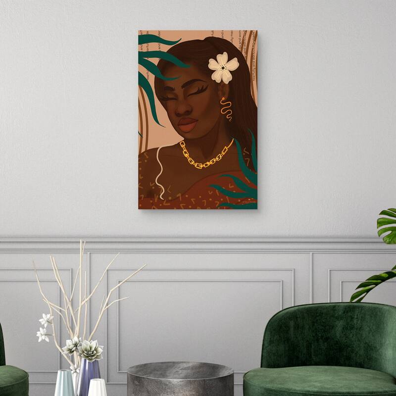 Wonderfully Made by Princella Canvas Art Print