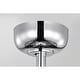 preview thumbnail 9 of 18, Ofelia 24-inch Chrome and Faux Wood 6 Lights 3 Blades Lighted Ceiling Fan with Remote