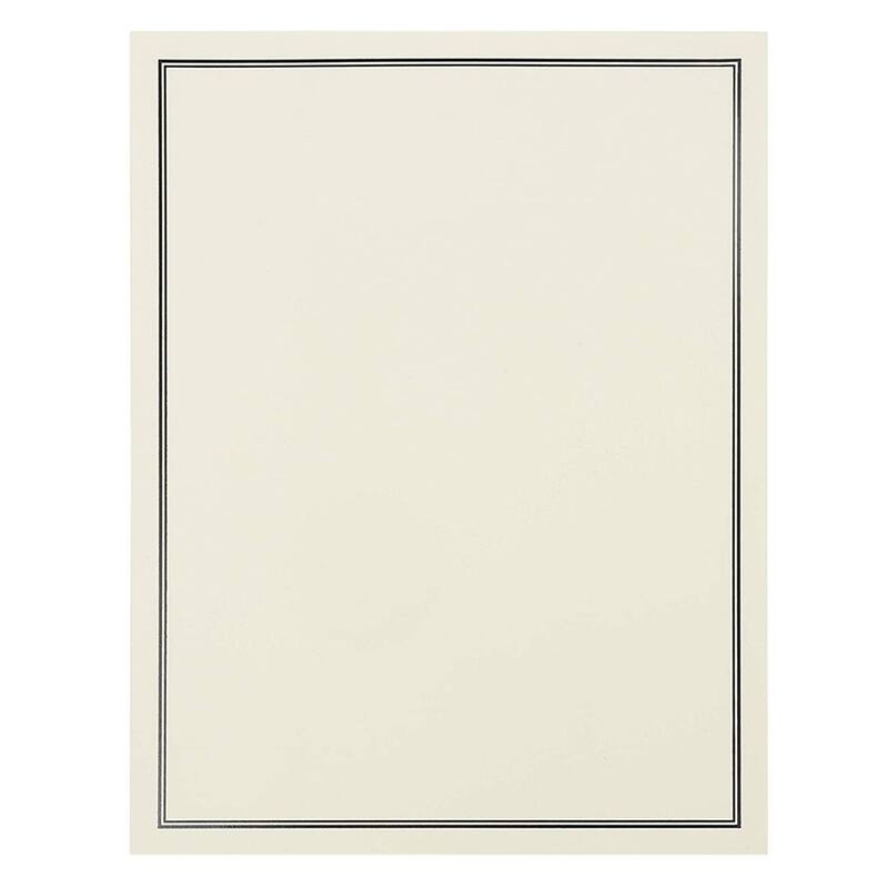 Paper Junkie 72 Pc Stationery Set for Writing Letters, 48 Paper Sheets, 24 Envelopes, 8.5x11