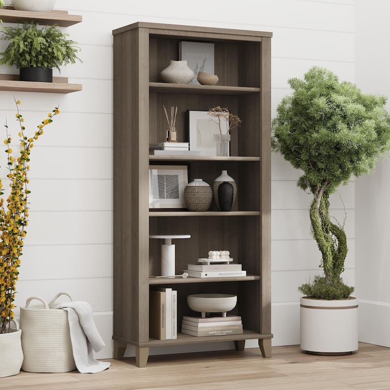 Bush Home Somerset Tall 5 Shelf Bookcase