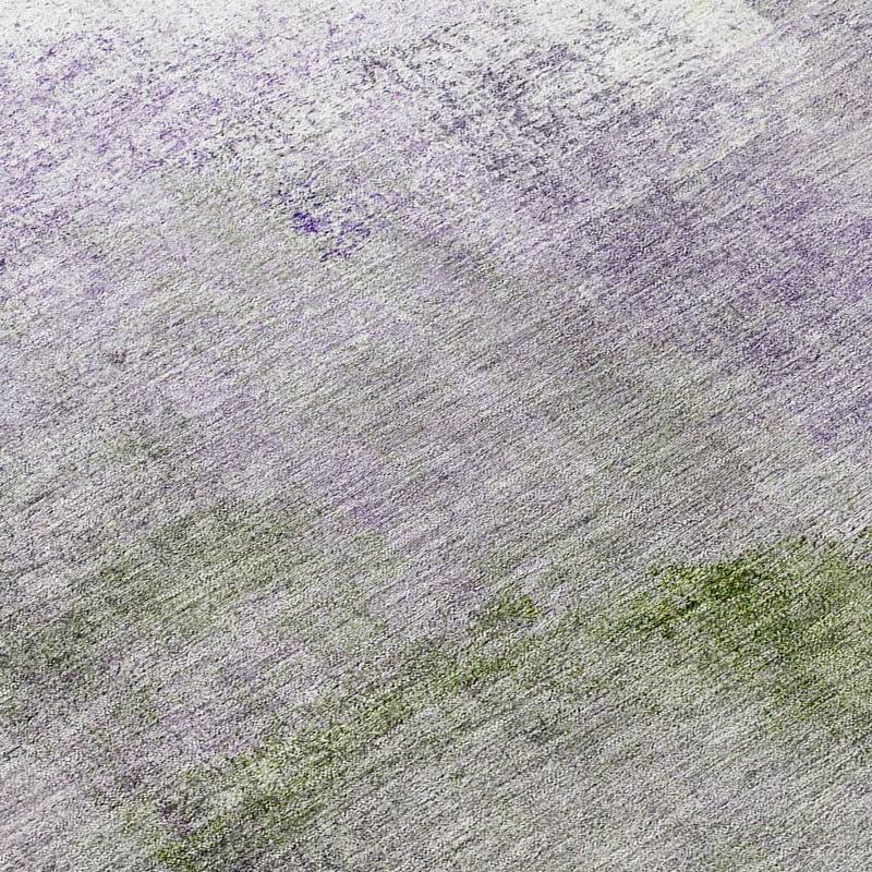 Machine Washable Indoor/ Outdoor Chantille Solid Ombre Rug
