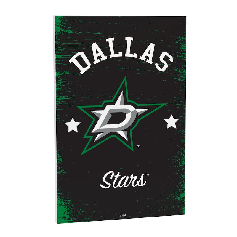 Dallas Stars Wooden Door Decor Wall Sign - Multi-Color