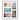 Brown Finish Collage Frame - White Mat, 20 Frame Sizes to Choose From