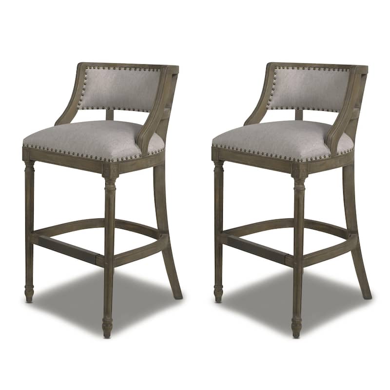 Paris Farmhouse Counter and Bar Stool with Backrest