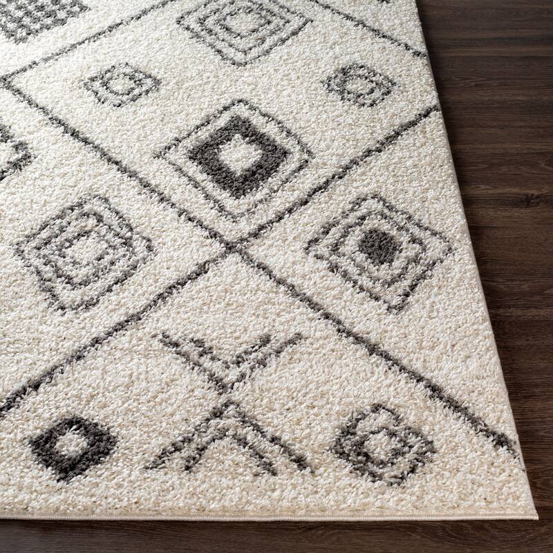 Artistic Weavers Oyin Boho Diamond Plush Area Rug