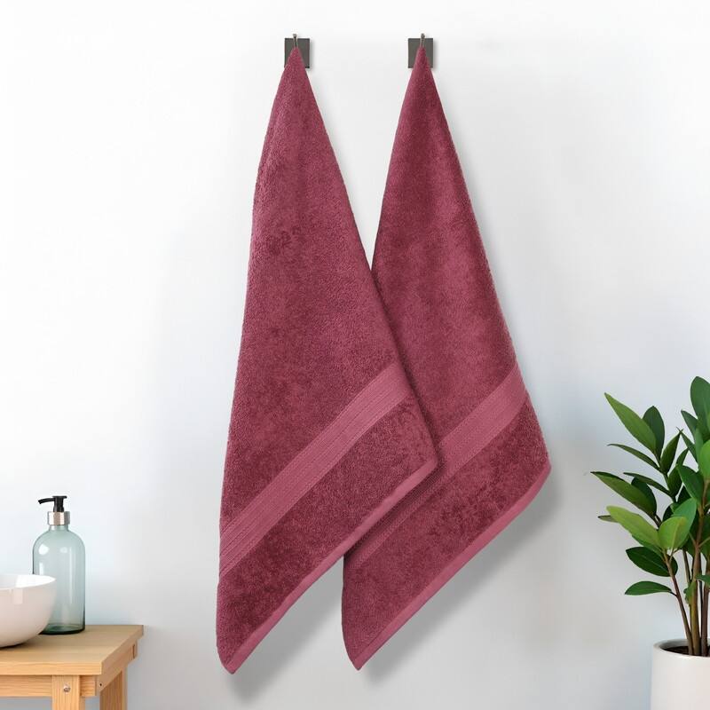 Eco-Friendly Sustainable Cotton Bath Sheet by Superior (Set of 2)