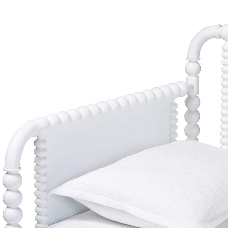 Lucera Bobbin Daybed - Wooden Spindle Bed Frame, Classic Style Sofa Bed for Bedroom or Guest Room