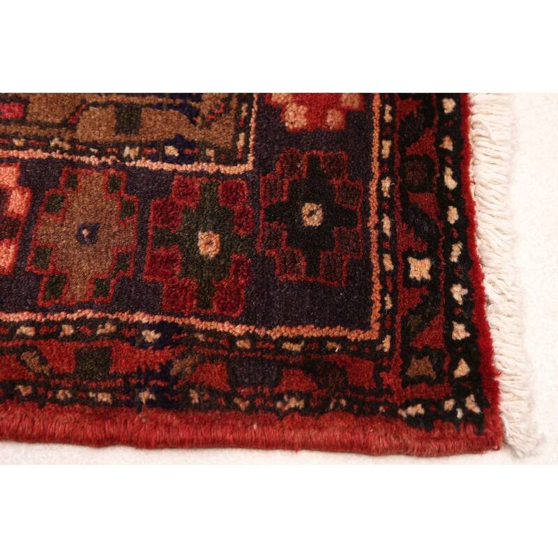 ECARPETGALLERY Hand-knotted Andelz Red Wool Rug - 3'7 x 6'6