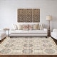 preview thumbnail 129 of 173, Gertmenian Crystal Print Soft Flat Pile Polyester Slip Resistant Washable Indoor Printed Area Rug Collection