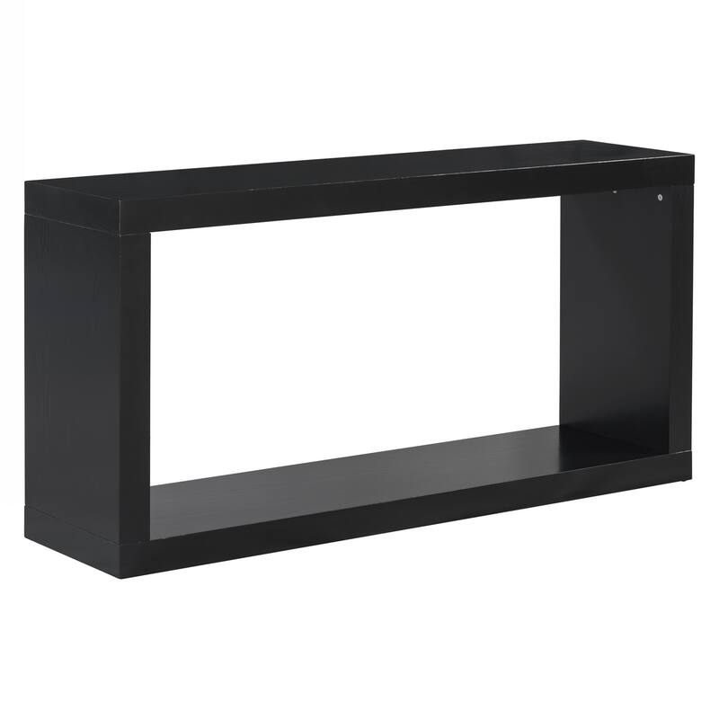 Modern Minimalist Entrance Table, Square Shaped Fashion Design, Easy to Assemble, Suitable for Entrance, Corridor, Living Room