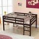 preview thumbnail 2 of 7, Full Rubber Wood Loft Bed with Ladder