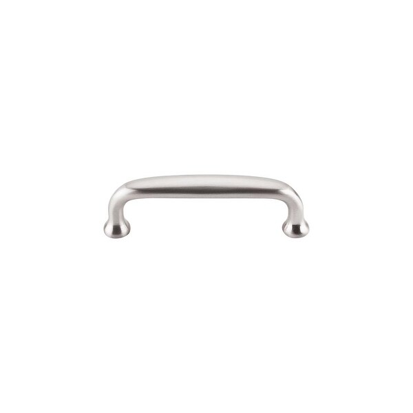 Top Knobs M1281 Charlotte 3" Center to Center Handle Cabinet Pull from the Asbury Series - Brushed Satin Nickel