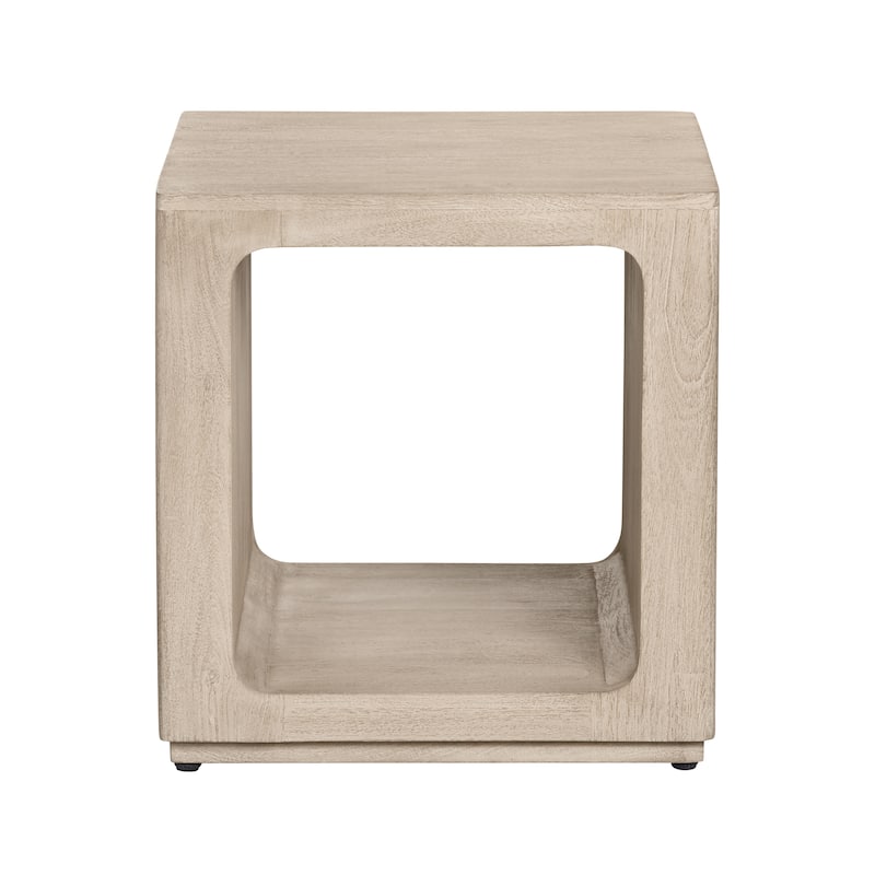 Brooklyn Wooden End Table - Natural