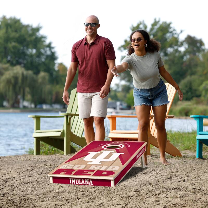 Indiana Hoosiers NCAA 2x4 Professional Cornhole Board Set