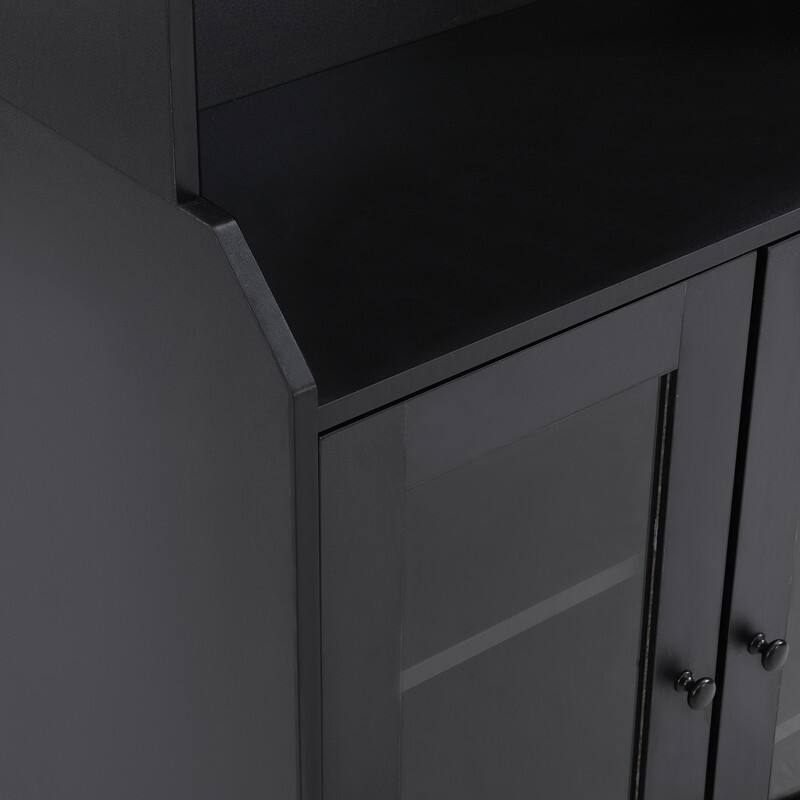 78" Tall Kitchen Pantry,Kitchen Cabinet with Doors and Adjustable Shelves,Storage Cabinet for Kitchen