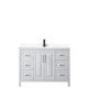preview thumbnail 54 of 67, Daria 48 Inch Single Vanity, Cultured Marble Top