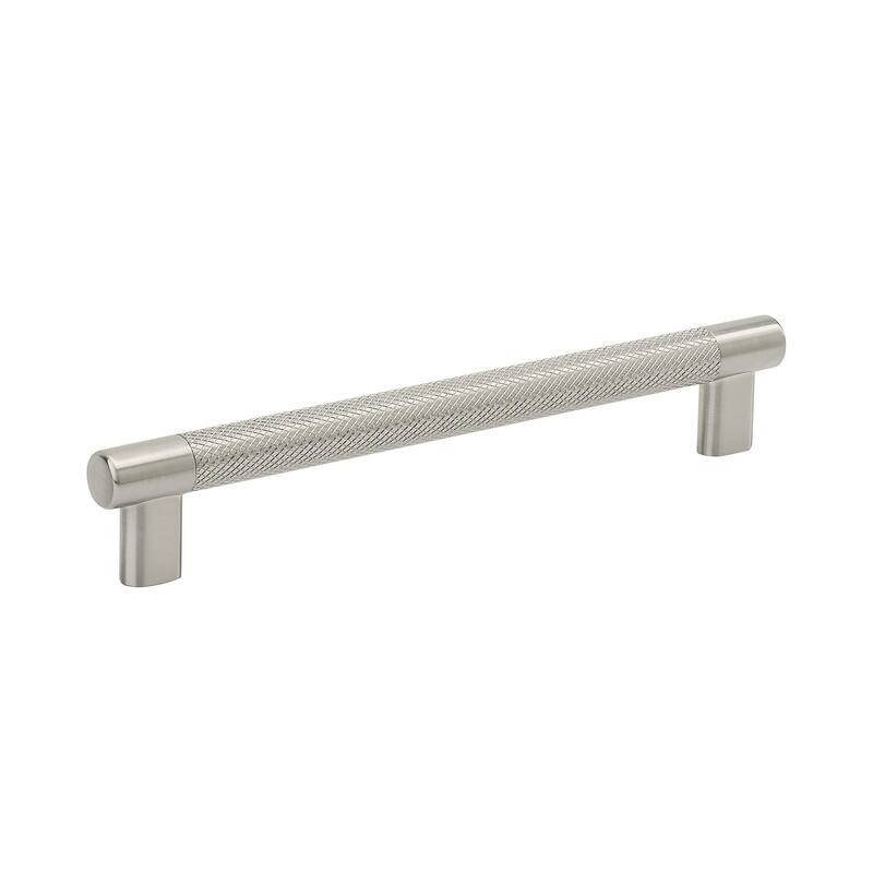 Amerock Bronx Cabinet Pull Handle - 8 in (203 mm) Center-to-Center - Satin Nickel