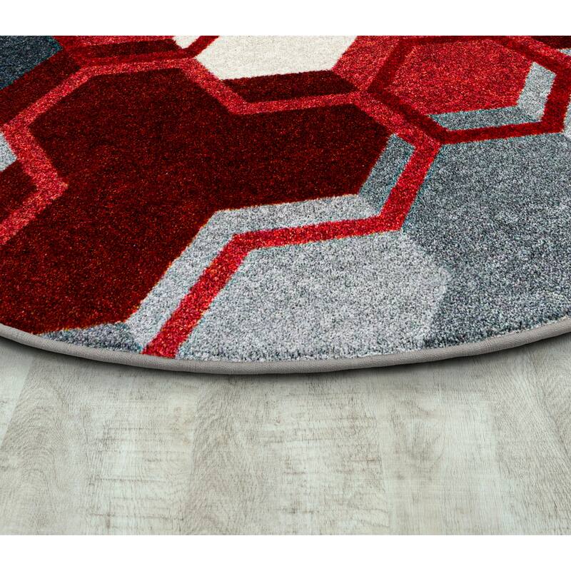 Joy Carpets Kid Essentials Team Up Area Rug