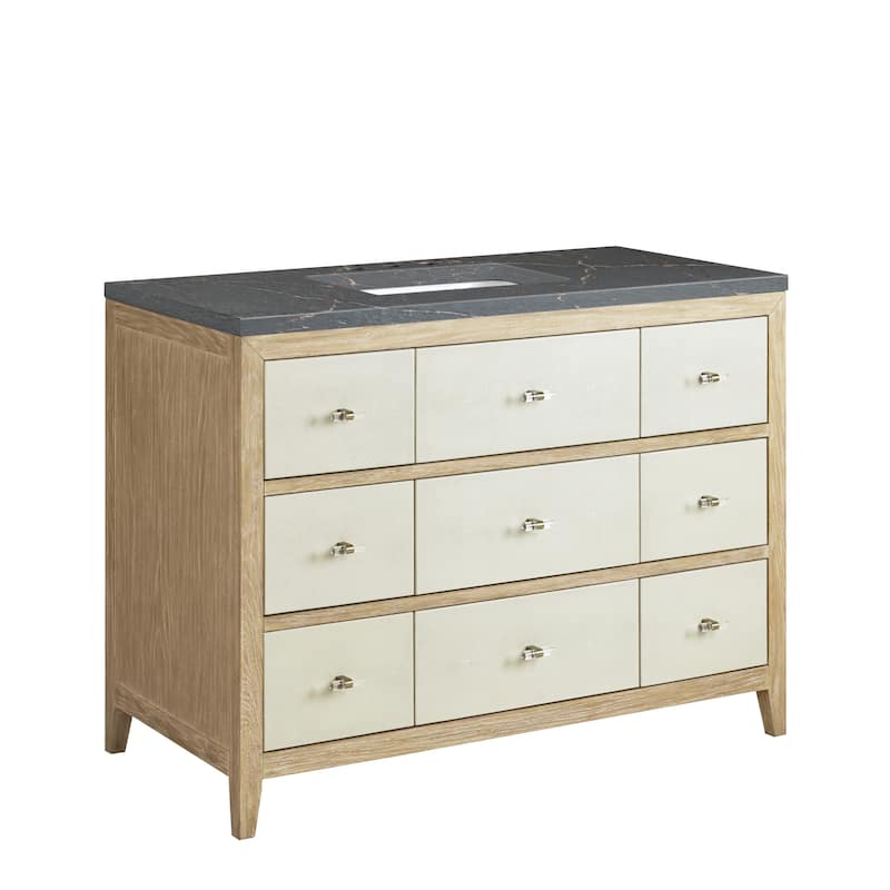 James Martin Vanities D604-V48-3PBL Celeste 48" Single Basin Wood