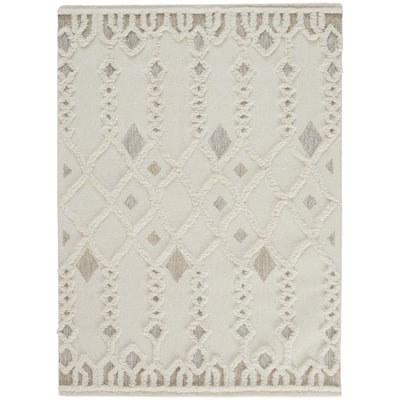 Zoxa Geometric Stain Resistant Area Rug By HomeRoots
