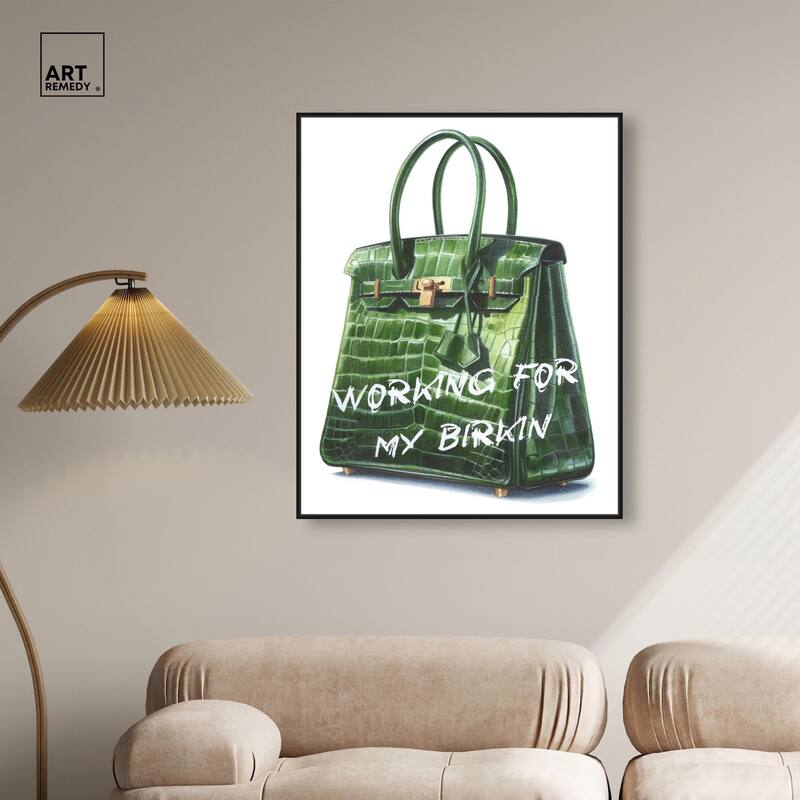 Doll Memories - Greeny Dream Canvas by Art Remedy
