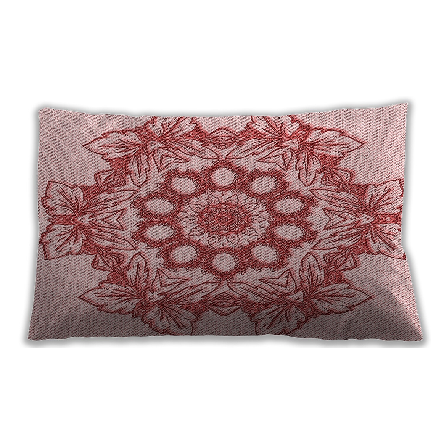 Pink lumbar throw pillow online