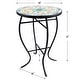 preview thumbnail 53 of 68, Indoor/Outdoor Turkish Mosaic Tile Side Table and Plant Stand
