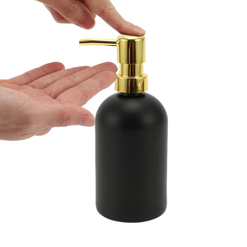 Cylindrical Classic Soap Pump Dispenser for Hotel 400ml 1 Pcs