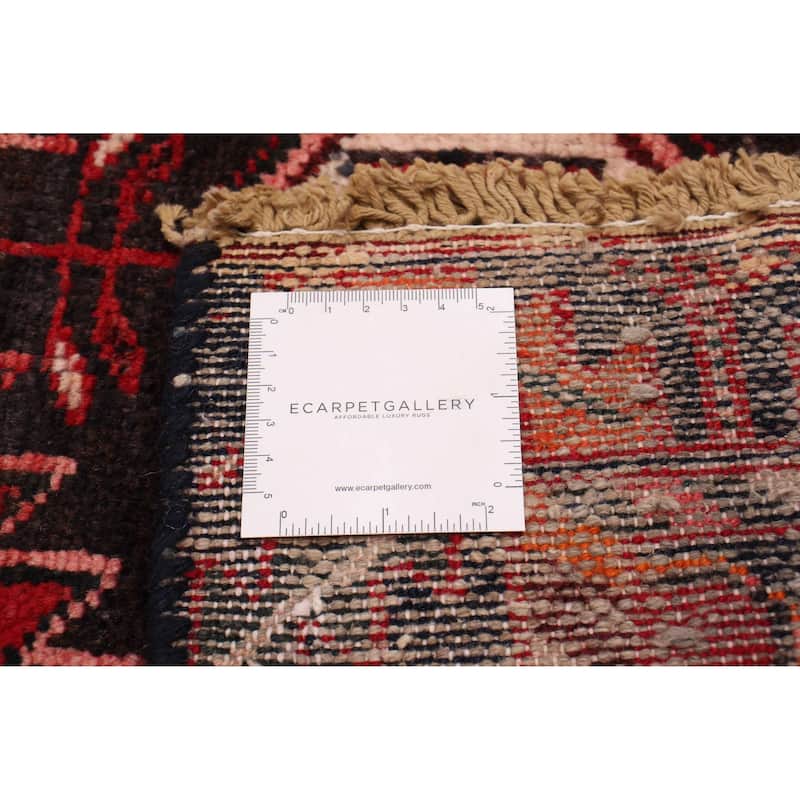 ECARPETGALLERY Hand-knotted Anadol Red Wool Rug - 3'4 x 9'10