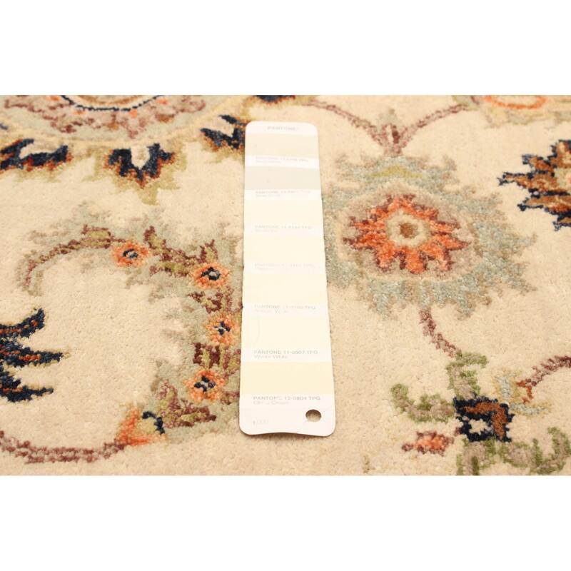 ECARPETGALLERY Hand-knotted Jamshidpour Cream Wool Rug - 3'1 x 5'2