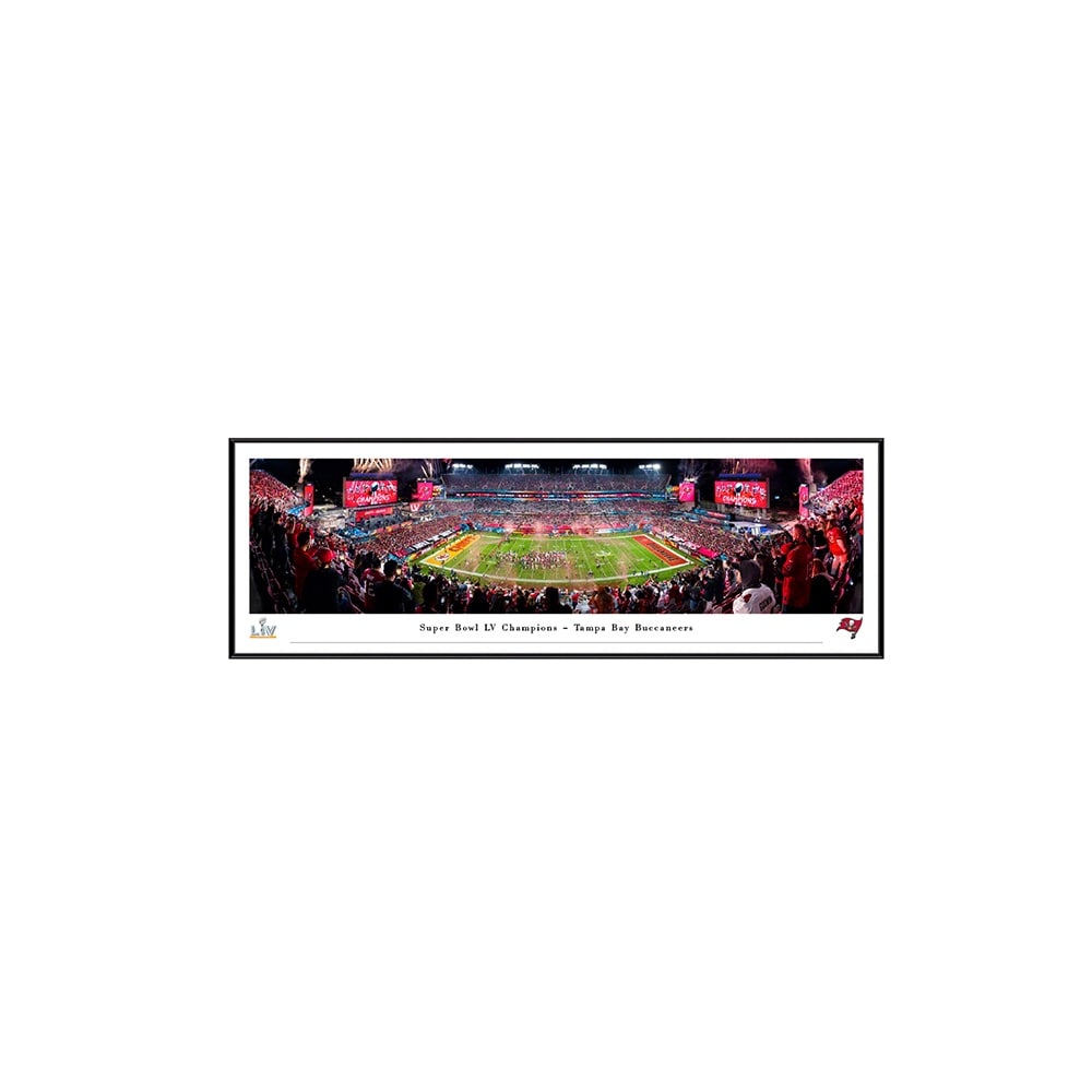 Super Bowl LV Champions (2021) - Tampa Bay Buccaneers - Panoramic Posters  and Wall Decor by Blakeway Panoramas