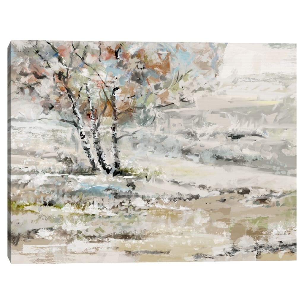Meadow Tree by Studio Arts Canvas Art Print