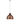 Innovations Lighting Charita - 3 Light 24" Chain and Cord Hung Pendant - Burnt Copper