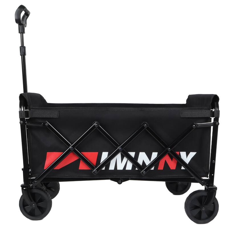 Collapsible Wagon with Wheels, Lightweight Utility Camping Wagons Carts Foldable with 3600lbs Weight Capacity, Carts
