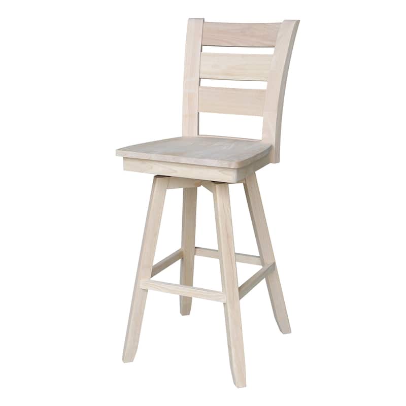 Tuscany Solid Wood Swivel Stool