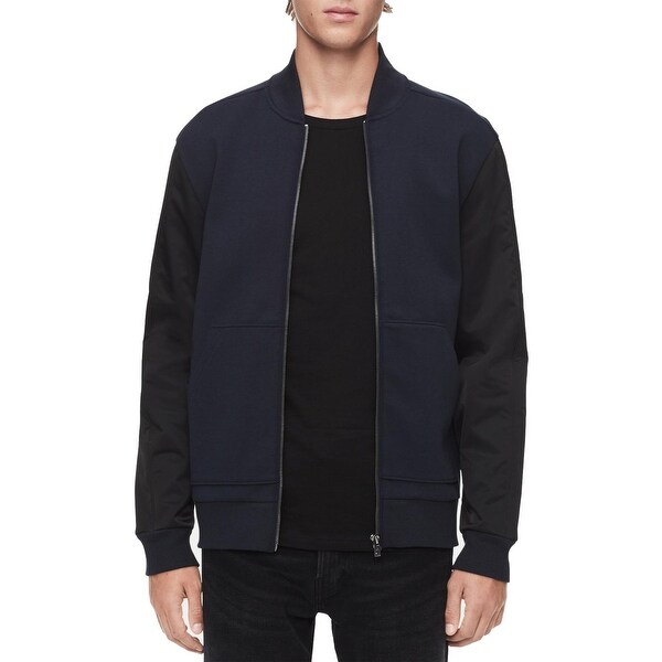 calvin klein men's bomber jacket