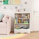 preview thumbnail 15 of 32, Costway 3-Tier Children's Multi-Functional Bookcase Toy Storage Bin - See Details