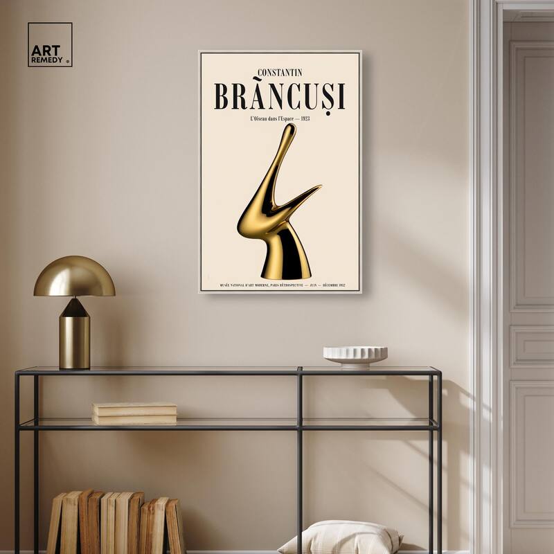 Bird in Space Sculpture Canvas by Art Remedy
