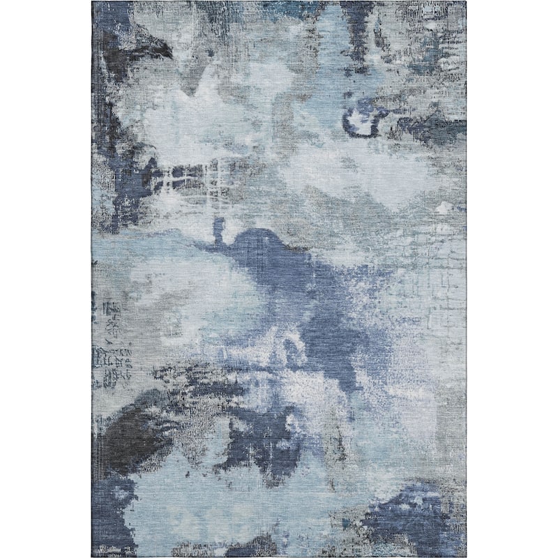 Premium Washable Super Soft Abstract Brushstrokes Mayfield Rug