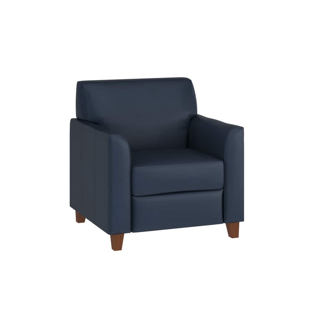 LeatherSoft Chair with Clean Line Stitched Frame - 30.5"W x 29"D x 31.5"H