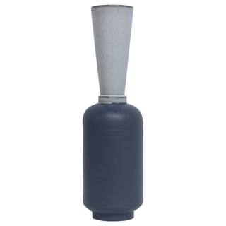 17" Marion Large Blue Vase, , 17"H,