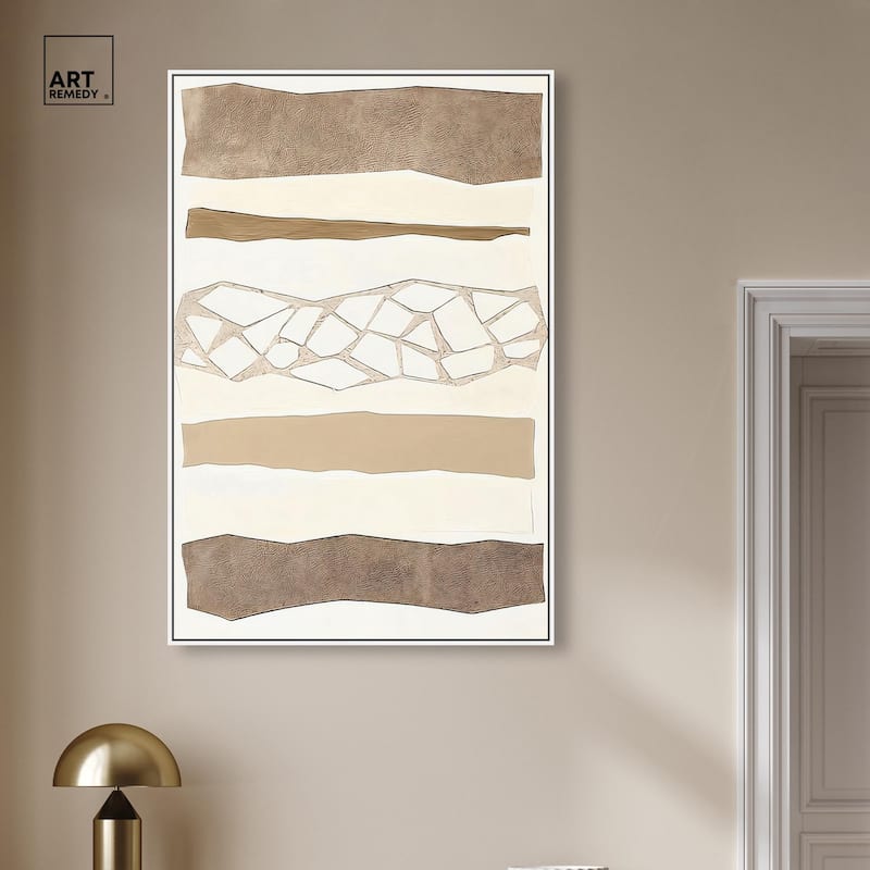 Relief Rifts I Canvas by Art Remedy