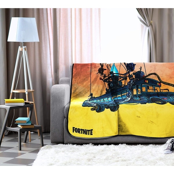 Fortnite Bus Loading Screen Blanket Bed Bath Beyond 33606058