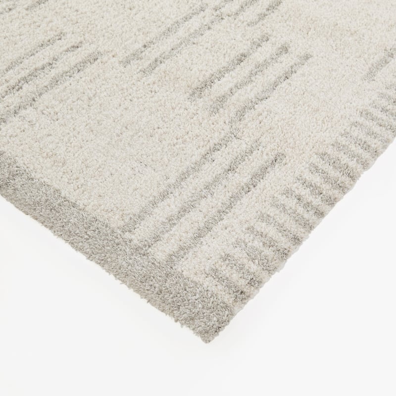 Ulric Distressed Modern Stripe Area Rug
