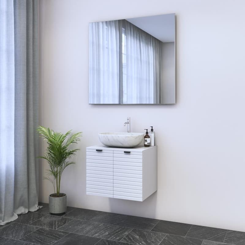 Capri 2D 60 Floating Bathroom Vanity (24" Width)