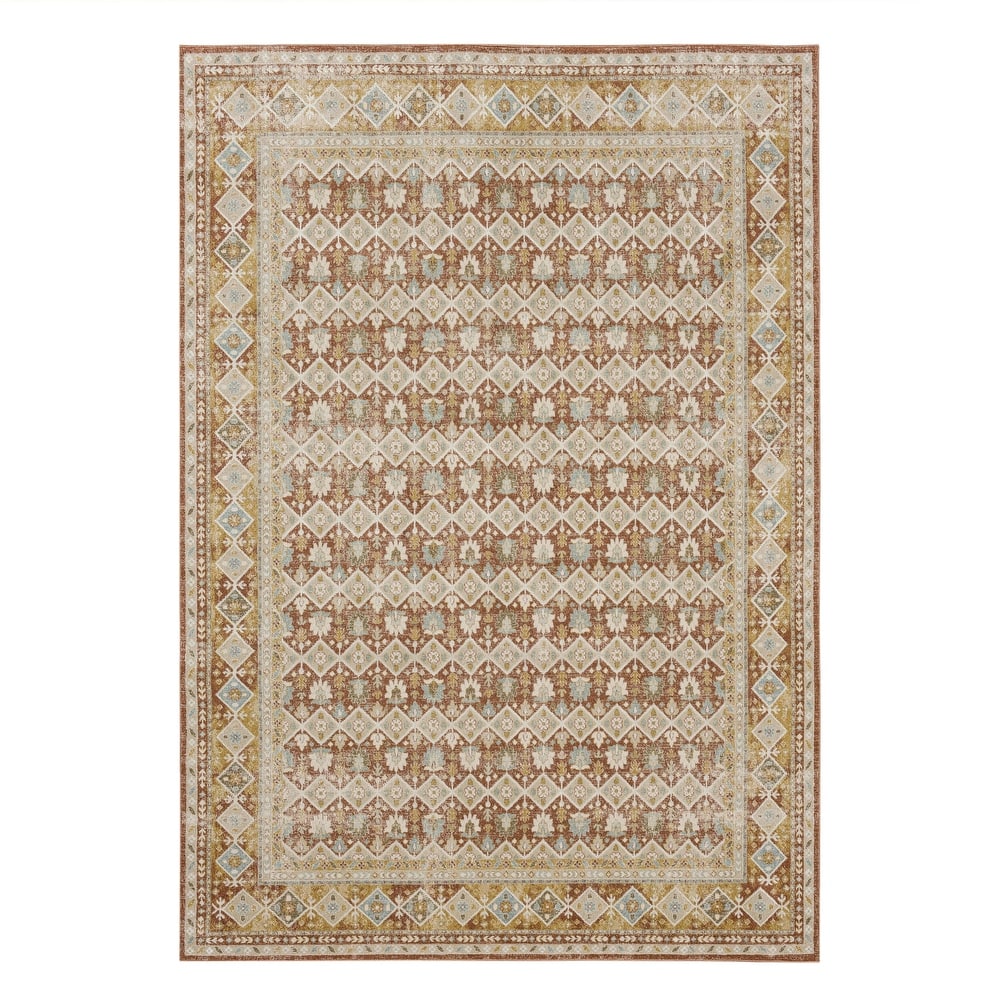 Karastan Staveley Terracotta Ornamental Area Rug